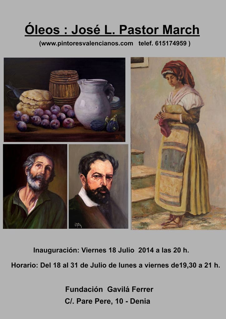 José Luis Pastor expone en Dénia
