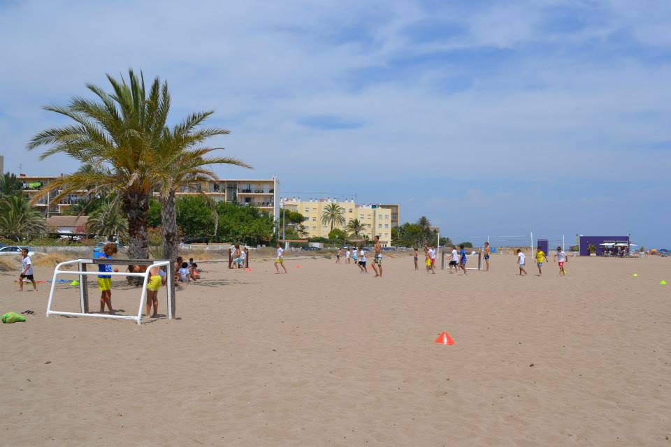 La Punta del Raset lugar de entrenamiento