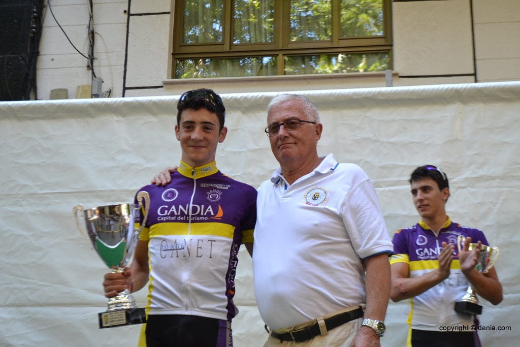 Raúl Taengua con Miguel Sivera