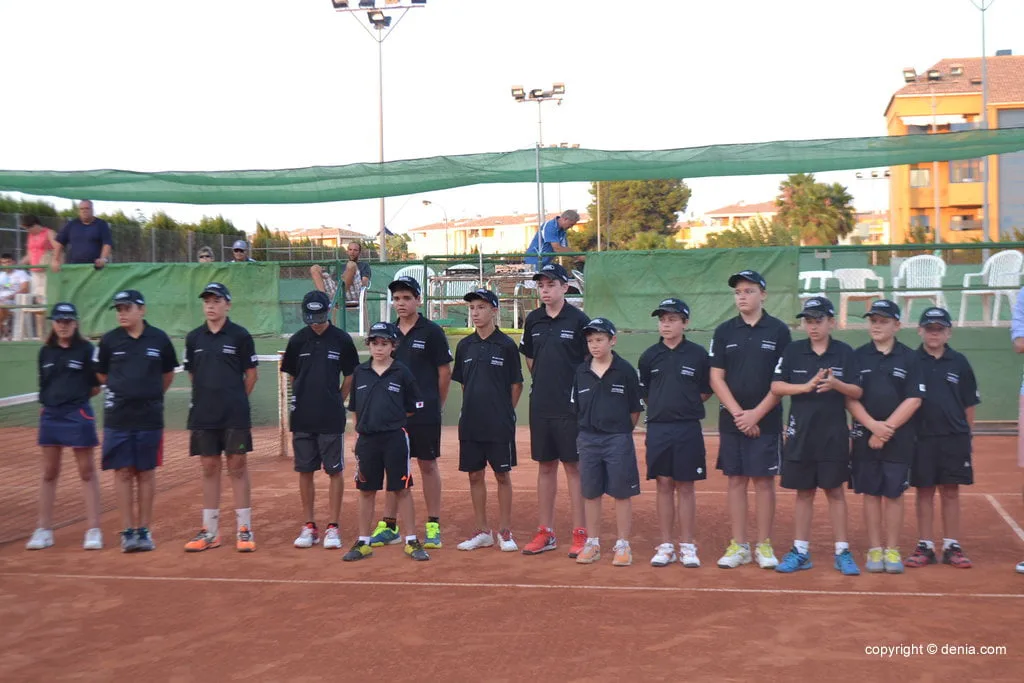 Recogepelotas Club Tenis Dénia