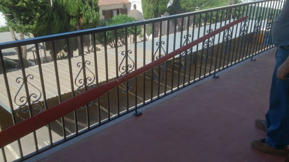 rehabilitación de balcón