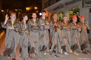 Retreta final Moros y Cristianos Dénia 2014 – Filà Amiries