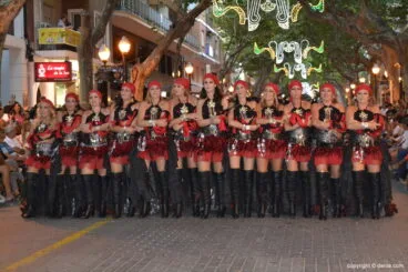 Desfile de gala – Capitanía Cristiana Marins Corsaris – escuadra