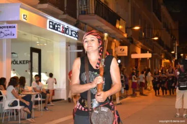 Retreta final Moros y Cristianos Dénia 2014 – Filà Piratas Berberiscas