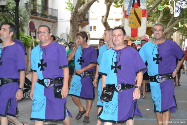 08 Desembarco moro Dénia 2014 Desfile hasta la firma de la tregua