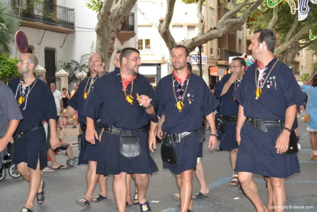 09 Desembarco moro Dénia 2014 Desfile hasta la firma de la tregua