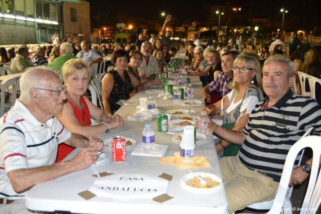 13 Casa de Andalucía en la Cena de las Asociaciones de Dénia