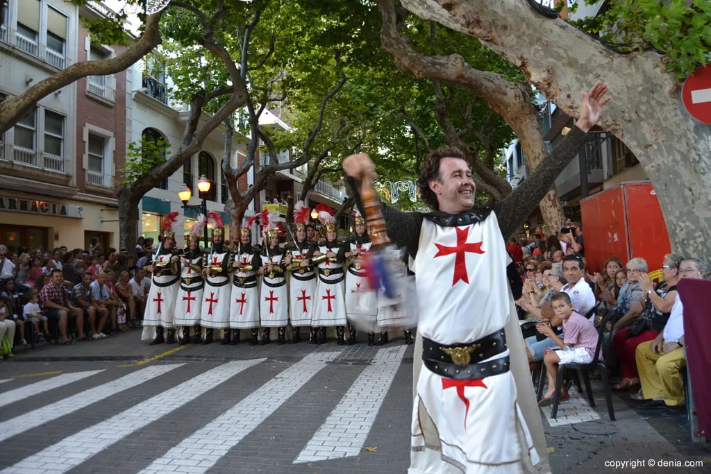Desfile de gala Dénia 2014 - Filà Templaris