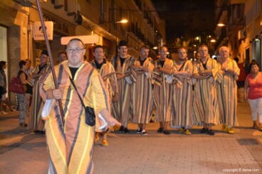 Retreta final Moros y Cristianos Dénia 2014 – Filà Wallies