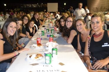 Filà Alkamar en la cena de Asociaciones