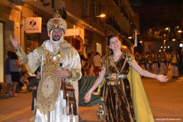 Retreta final Moros y Cristianos Dénia 2014 – Filà Almorávides