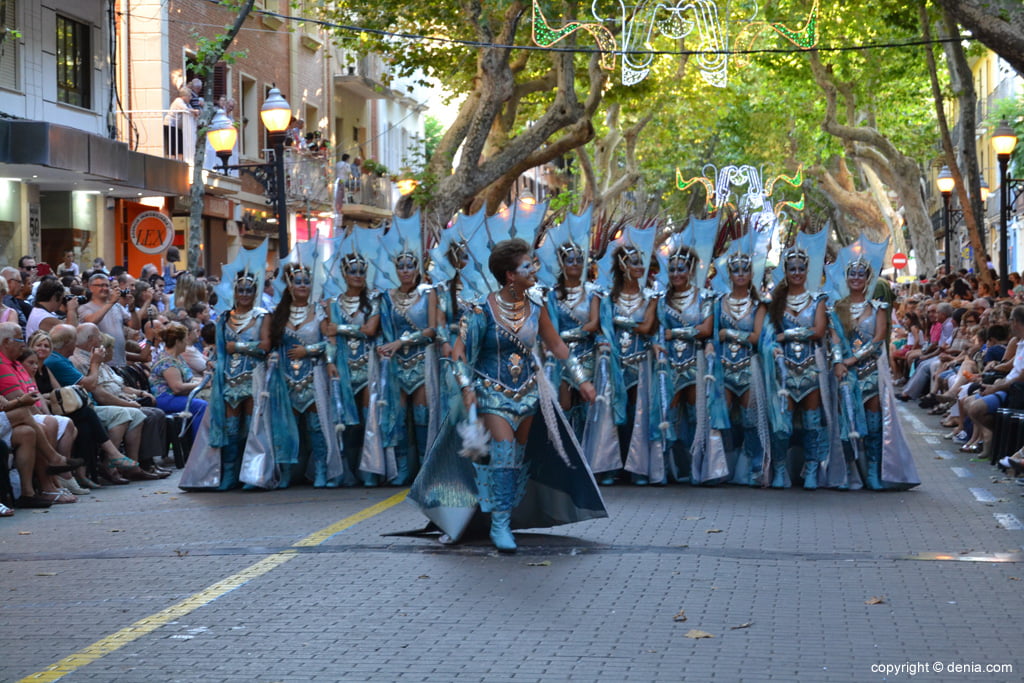 Desfile de gala Dénia 2014 – Filà Almogàvers