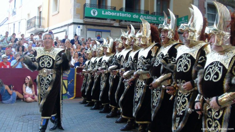 Desfile de gala Dénia 2014 - Filà Mozárabes