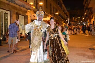 Retreta final Moros y Cristianos Dénia 2014 – Filà Almorávides