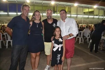 Fallas y Moros en la cena de Asociaciones de Dénia