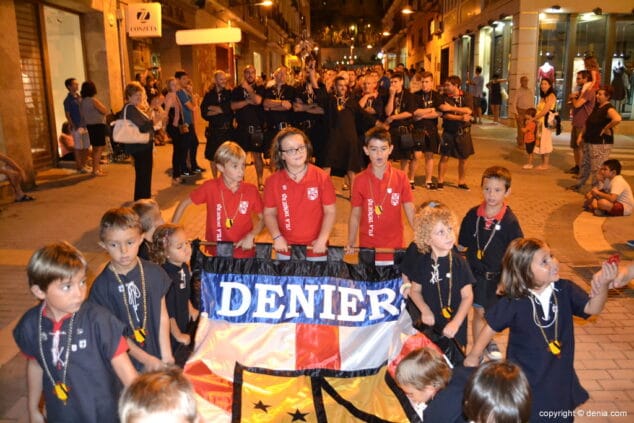 25 Retreta final Moros y Cristianos Dénia 2014 Filà Deniers