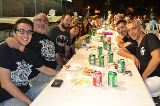 27 Moros y Cristianos en la cena de asociaciones de Dénia
