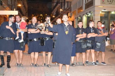 Retreta final Moros y Cristianos Dénia 2014 – Filà Deniers