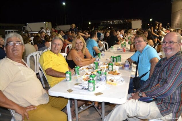 29 Moros y Cristianos en la cena de asociaciones de Dénia