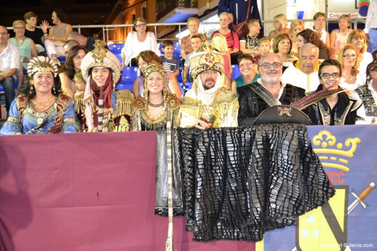 Desfile de gala Dénia 2014 - Tribuna de autoridades