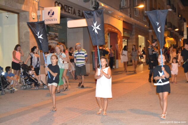 44 Retreta final Moros y Cristianos Dénia 2014 Filà Hospitalaris