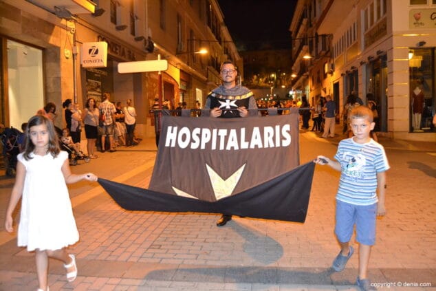 46 Retreta final Moros y Cristianos Dénia 2014 Filà Hospitalaris