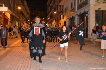 Retreta final Moros y Cristianos Dénia 2014 – Filà Hospitalaris