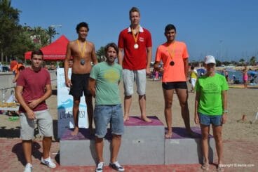 Armin Lenz, Theo Johnson y Andrés Martín