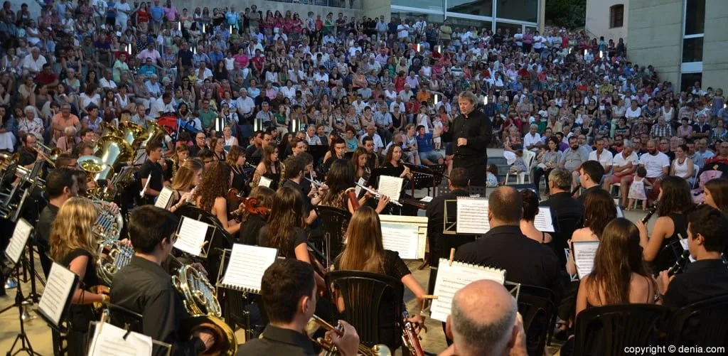 Concierto de la banda de Dénia