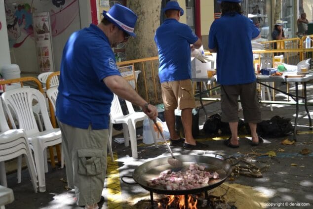 Concurso de paellas de Sant Roc Filà Berebers Tuaregs 2