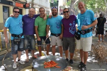Concurso de paellas de Sant Roc – Filà Creuats