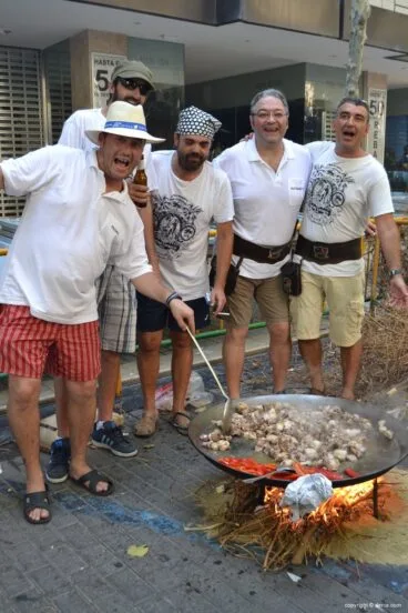 Concurso de paellas de Sant Roc – Filà Marins Corsaris