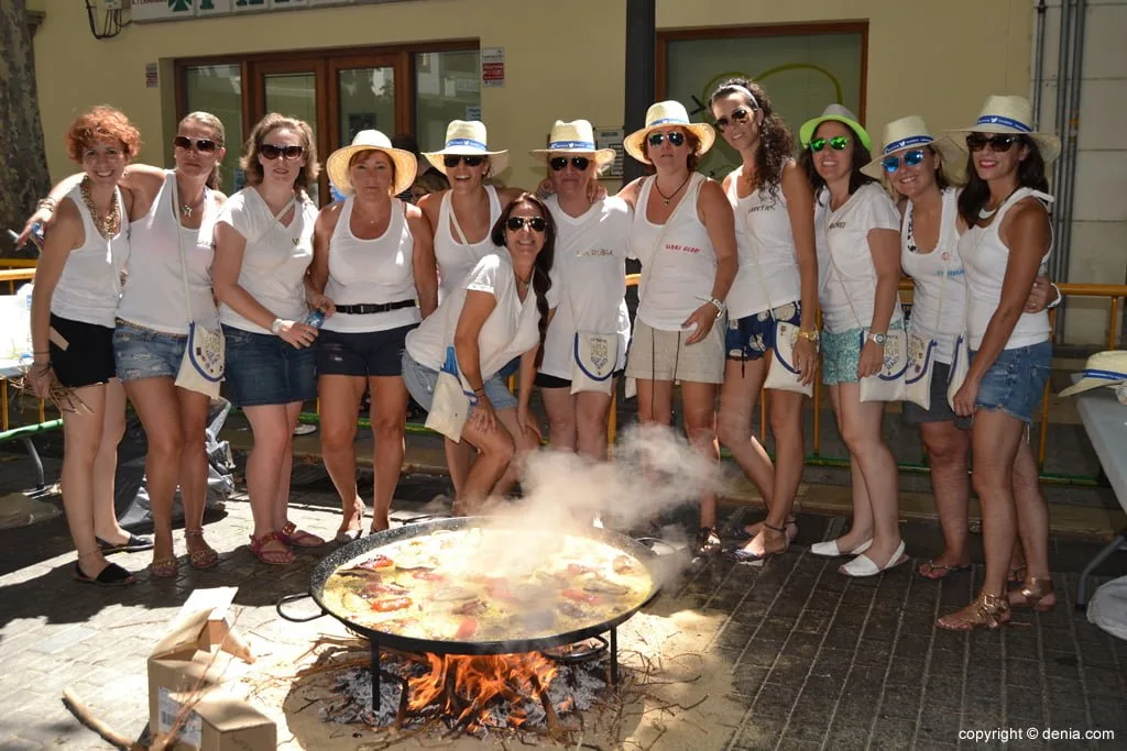Concurso de paellas de Sant Roc - Filà amazigh