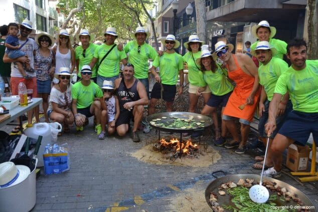 Concurso de paellas de Sant Roc Triatletas