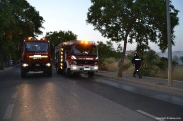 Efectivos del Parque Comarcal de Bomberos