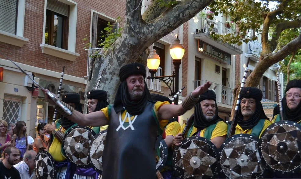 Programa de fiestas de Moros y Cristianos Dénia 2014: Martes 12 de agosto 1 Filà Almoràvides