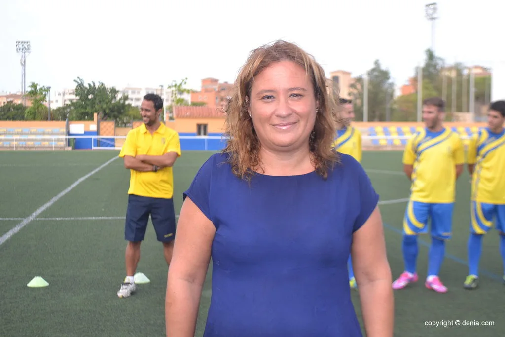 Gema Estrela presidenta del CD. Dénia