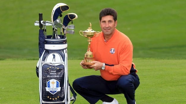 José María Olazabal diseñador del campo Golf La Sella