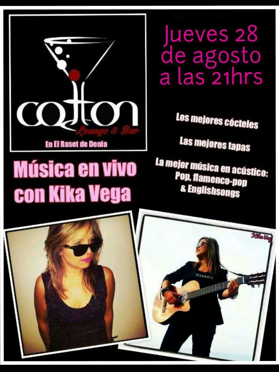 Kika Vega en concierto