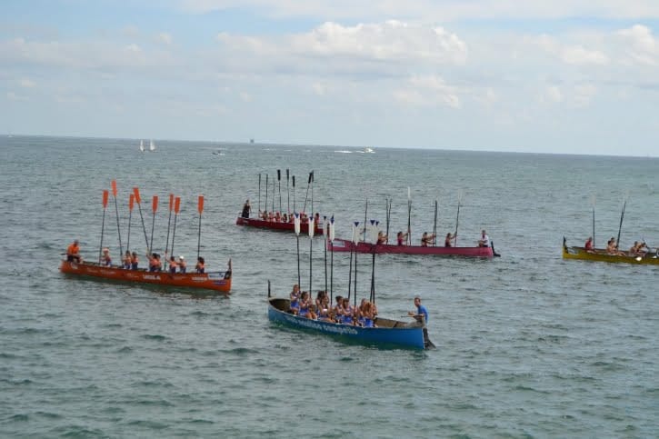 Los equipos femenino en el Memorial Enrique Soriano
