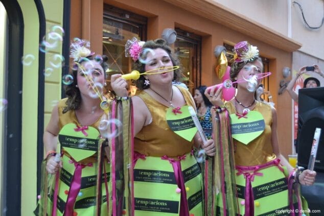 Turistas y visitantes agradecen la nueva edición de la Noche Abierta 7 Noche Abierta en Dénia Temptacions