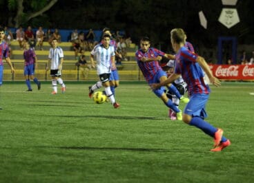 Partido entre el Levante UD y Selección Argentina