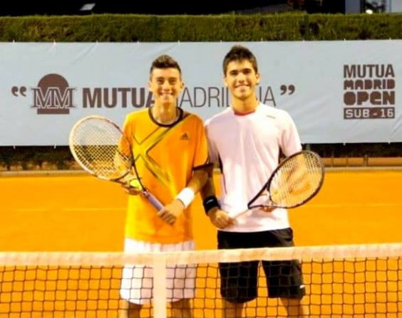 Sergio Pérez y Marcos Sanz pareja de dobles