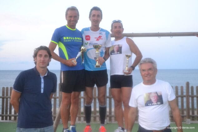 Víctor Fernández Javier Piles y Vicente Miralles en el p