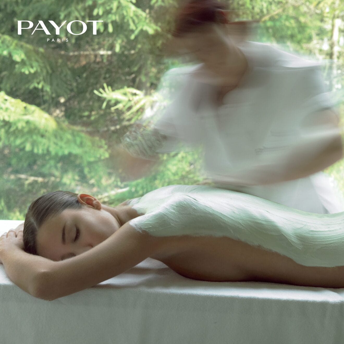 envoltura corporal payot anuncio