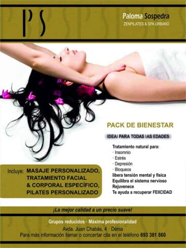Pack bienestar Paloma Sospedra