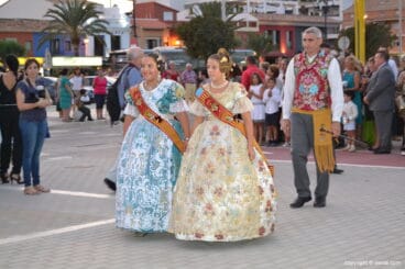 Presentación Falleras Mayores Dénia 2015 – Llegada de las cortes de honor