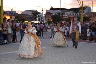 Presentación Falleras Mayores Dénia 2015 – Llegada de las cortes de honor