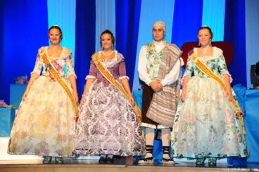 Presentación Port Rotes 2015 – Corte de honor de Marina Margalejo