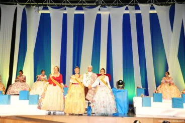 Presentación Port Rotes 2015 – Corte de honor de Marina Margalejo